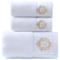 Hand Towel luxury branded custom embroidery soft cotton hand towels Manufactory